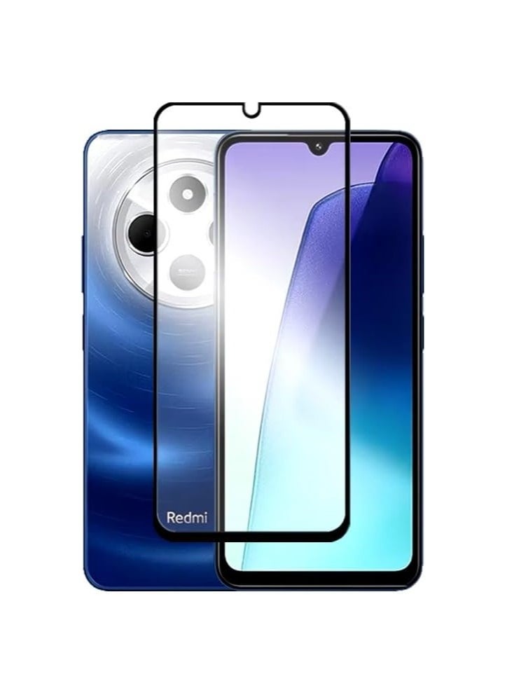 LIXES - Screen Protector For Redmi 14C Tempered Glass Screen Protector Full Screen Coverage HD Clarity Anti Shatter Scratch Proof Glass For Redmi 14C (1) - Image 1
