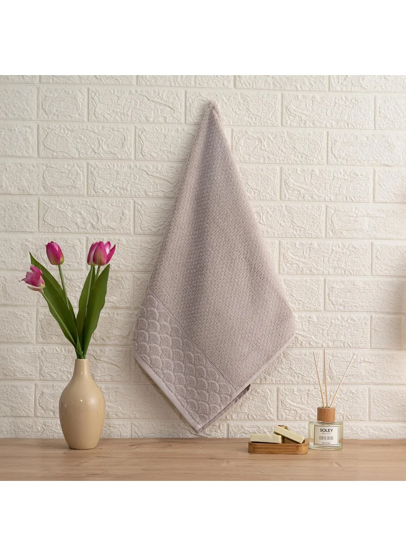 Soley | Alana | Extra Soft Cotton Brass Knitted Hand Towel