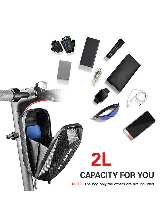 wheel up Scooter Bag Waterproof Hard Shell EVA Storage Bag for Electric Scooter E Scooter Bike  - Image 5