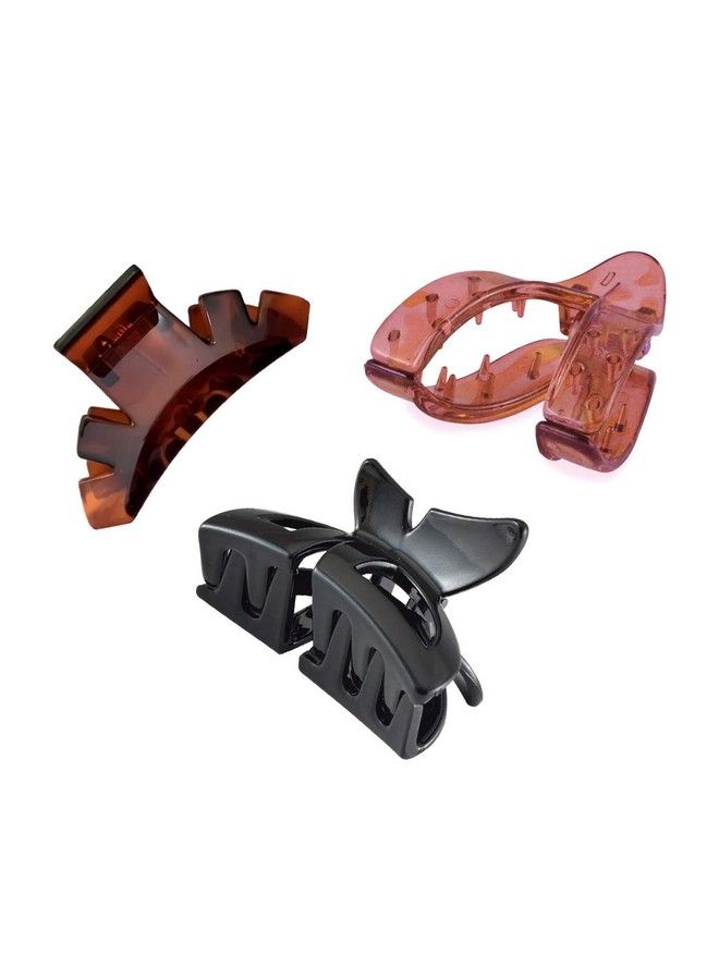 Nat Women's Hair Clips, (Multicolour) Pack of 3 - Image 1