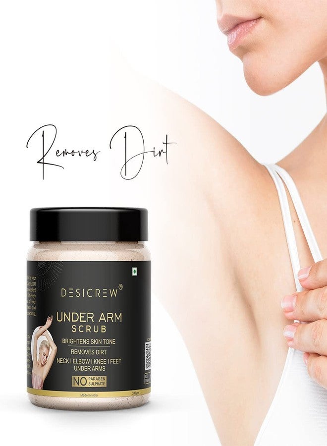 Desicrew UnderArms Scrub Tan Removal Removes Dirt & Dark Spot Removal 200 Gm Scrub (200 g) - Image 3