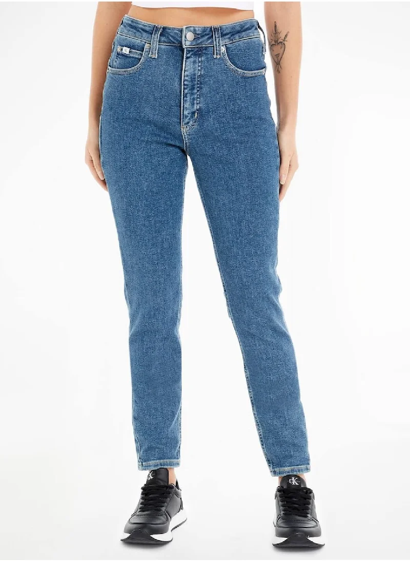 Calvin Klein Jeans Calvin Klein Jeans Women's Jeans - Skinny - Casual Bottoms - Cotton , Blue