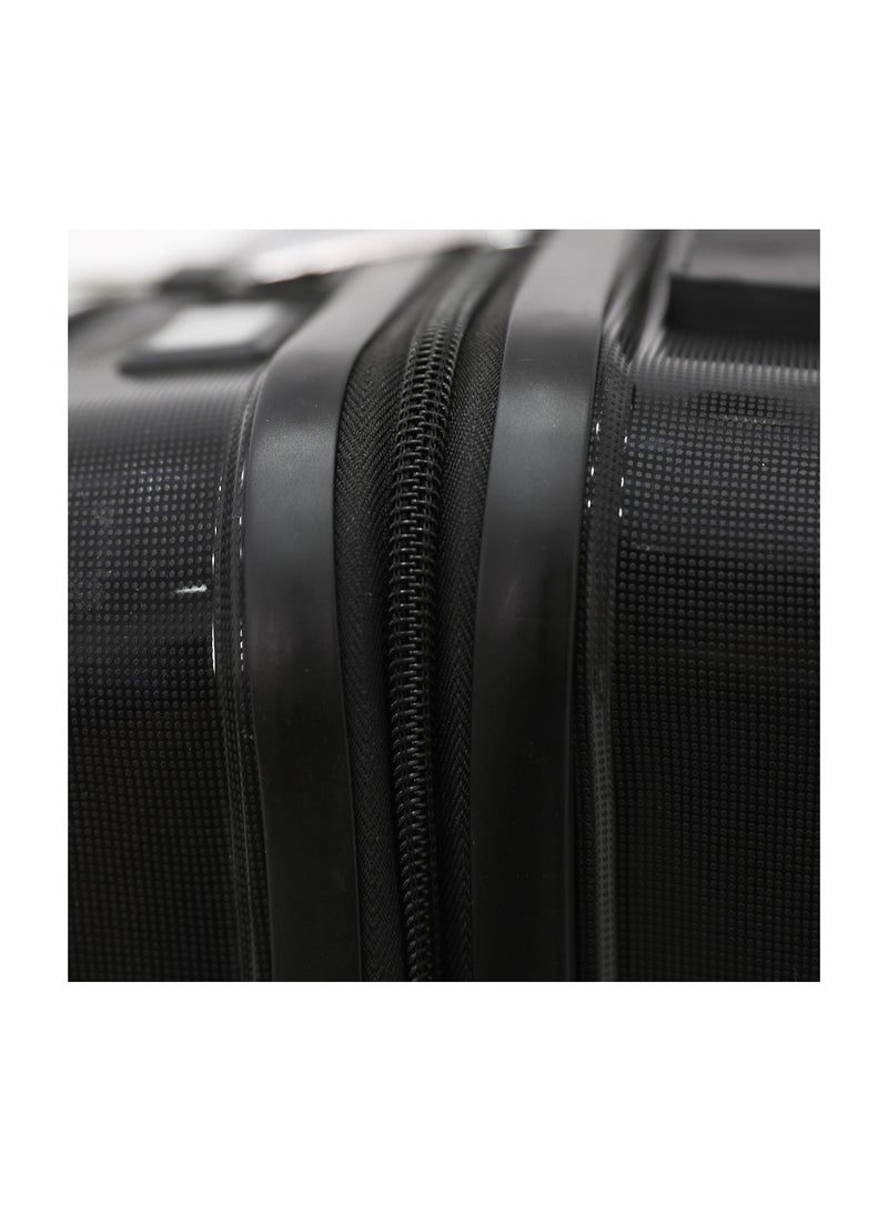 AMERICAN FLYER Unbreakable Hardshell PP Luggage Trolley Bag 20 inch Cabin Size With Double Spinner Wheels,Black - Image 5