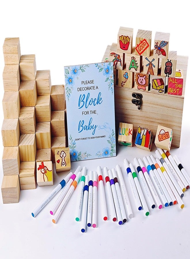 EIGTWEN 78 PCS Funny Baby Shower Games Sign Kit, Unique Baby Shower Ideas, Funniest Games Ever Where You Can Draw to Your Heart's Content, Suitable for Boys - Image 1