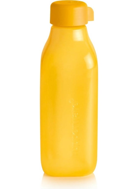 Tupperware زجاجة إيكو مربعة 500 مل برتقالية  - Image 2