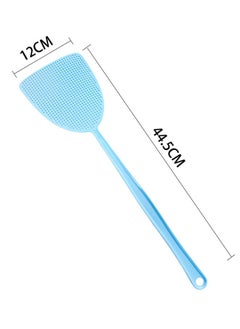 HAWAWA 6pcs Plastic Fly Swatters  Strong Durable Flexible Long Handle Manual Fly Swatters Set, Home and Kitchen Helper FlySwatter Assorted Colors.  - Image 5