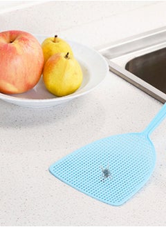 HAWAWA 6pcs Plastic Fly Swatters  Strong Durable Flexible Long Handle Manual Fly Swatters Set, Home and Kitchen Helper FlySwatter Assorted Colors.  - Image 4