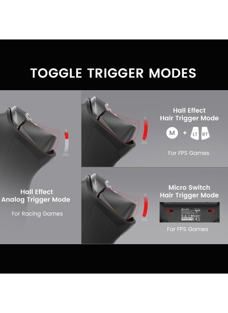 Generic - Professional Gamepad GameSir T3 Pro Tarantula Wireless Gaming Controller Switchable Face ons  Mag-Res TMR Joysticks, 9 Mappable ons, RGB Lighting,1200mAh Multi-Platform Controller for Android iOS PC - Image 1