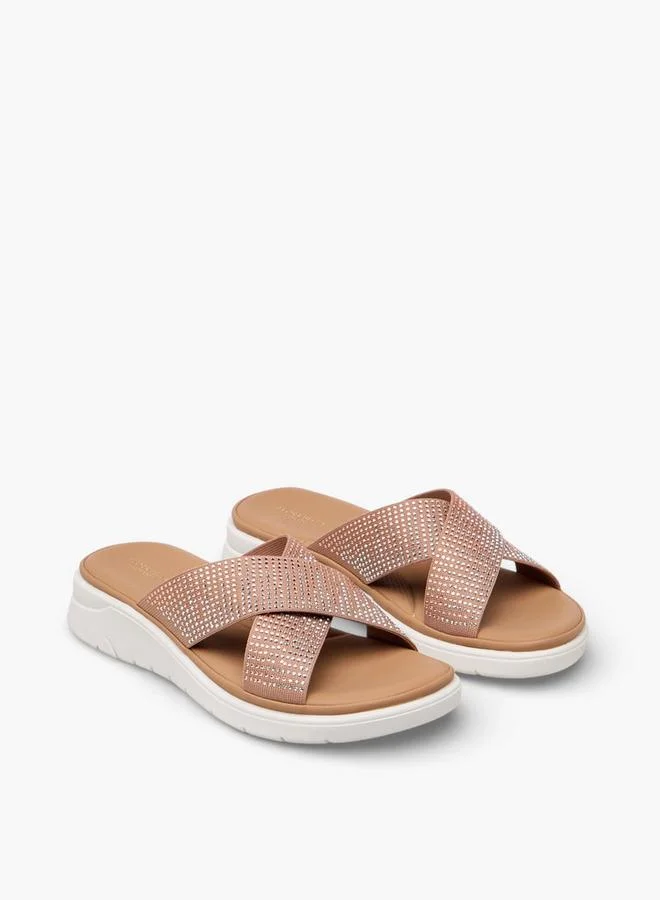 Flora Bella By Shoexpress Flora Bella Women Embellished Comfort Sandals