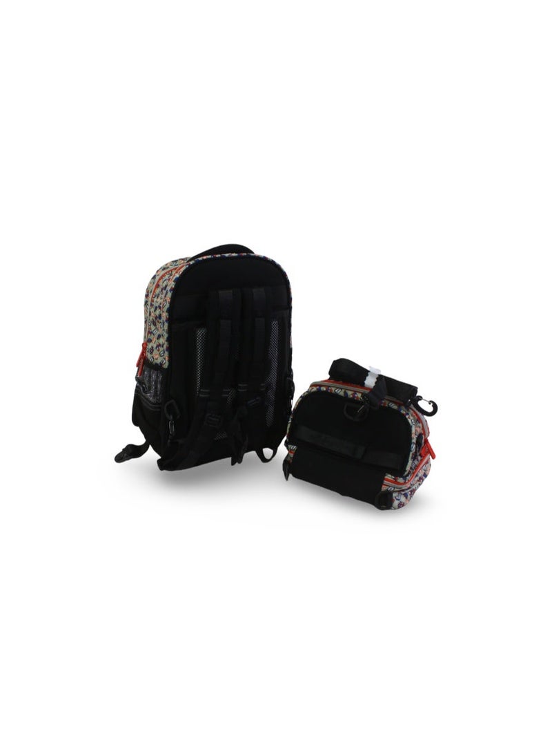 School Set 16 Inches – Black with Toy Space Design - Image 2
