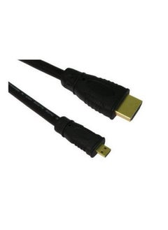 Cable Compatible For Panasonic Lumix Dmc Zs60 Digital Camera Av Hdmi Cable 5 Foot High Definition Micro Hdmi (Type D) To Hdmi (Type A) Cable