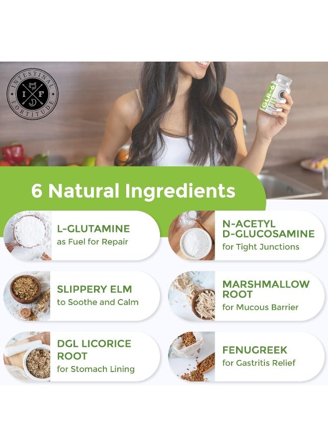 Intestinal Fortitude Intestinal Fortitude - GLR-6 - Leaky Gut Support - 120 Capsules  - Image 4