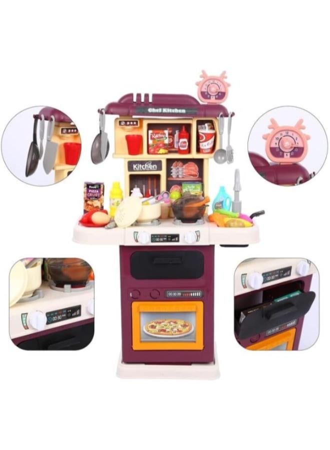 مطبخ اطفال مكون 64 قطعة و مقاس 75*48 سم - Image 3