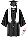 SOMSOC 7 Pieces Preschool Kindergarten Graduation Gown Cap Sash Set with 2026 2027 Tassel Charms Certificate for Toddler - Image 3