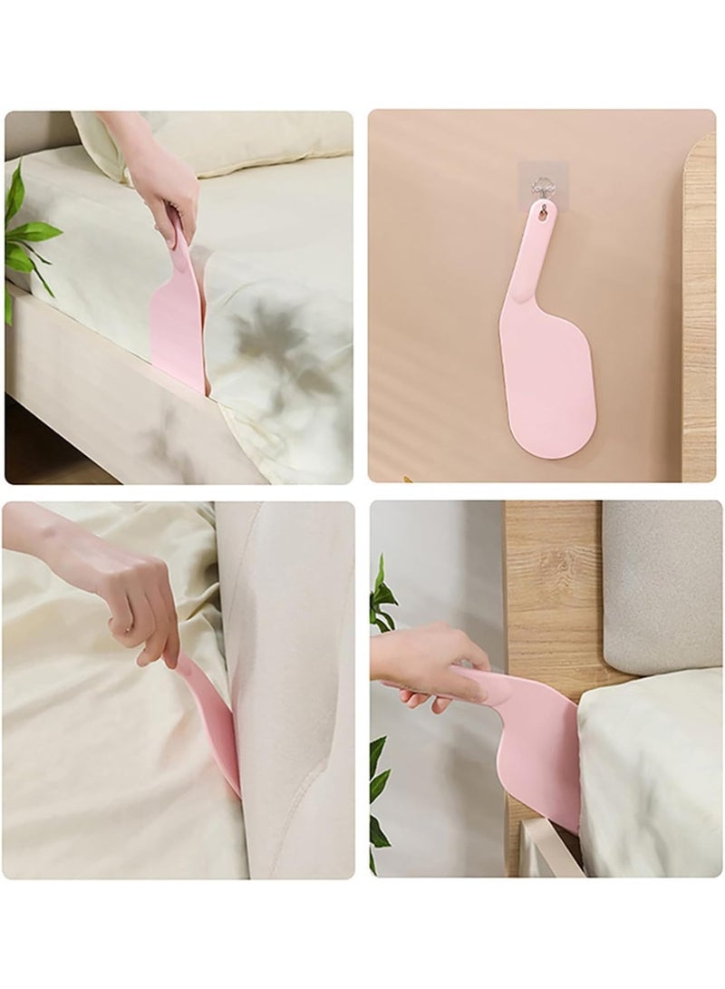 [عبوة من 3 قطع] أداة تثبيت ملاءات السرير الطويلة جدًا لجعل سريرك رافعًا للمرتبة لتغيير الملاءات وحاملًا لملاءة السرير لا مزيد من رفع المرتبة - أداة تثبيت ملاءات السرير سهلة الاستخدام للفراش على مستوى الفندق - Image 5