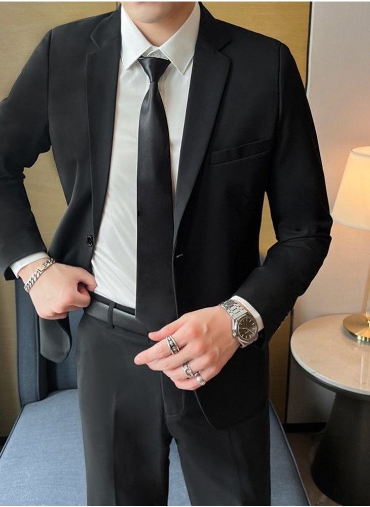 Shougu New Casual Business Formal Suit Jacket  - Image 2