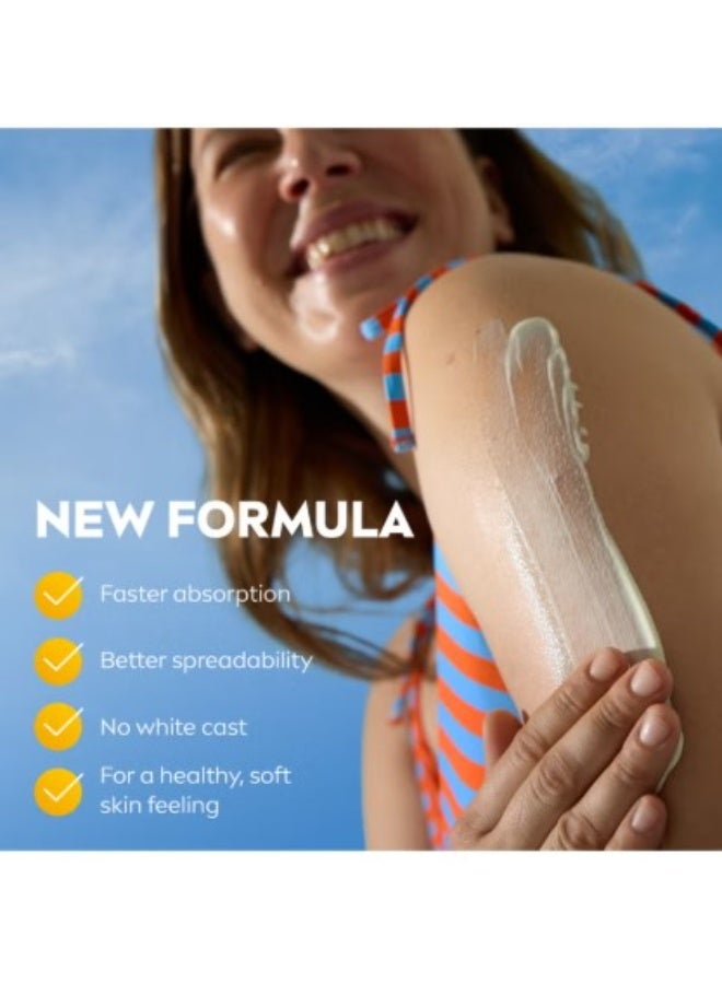 نيفيا لوشن واقي شمس NIVEA Protect & Moisture بعامل حماية SPF50 بحجم 200 مل – حماية من أشعة UVA وUVB مع ترطيب يدوم طويلاً - Image 2