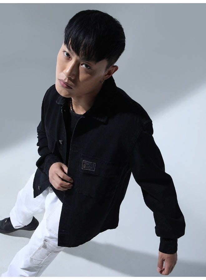 هوبرهولمي جاكيت رجالي أسود أنيق - Image 1