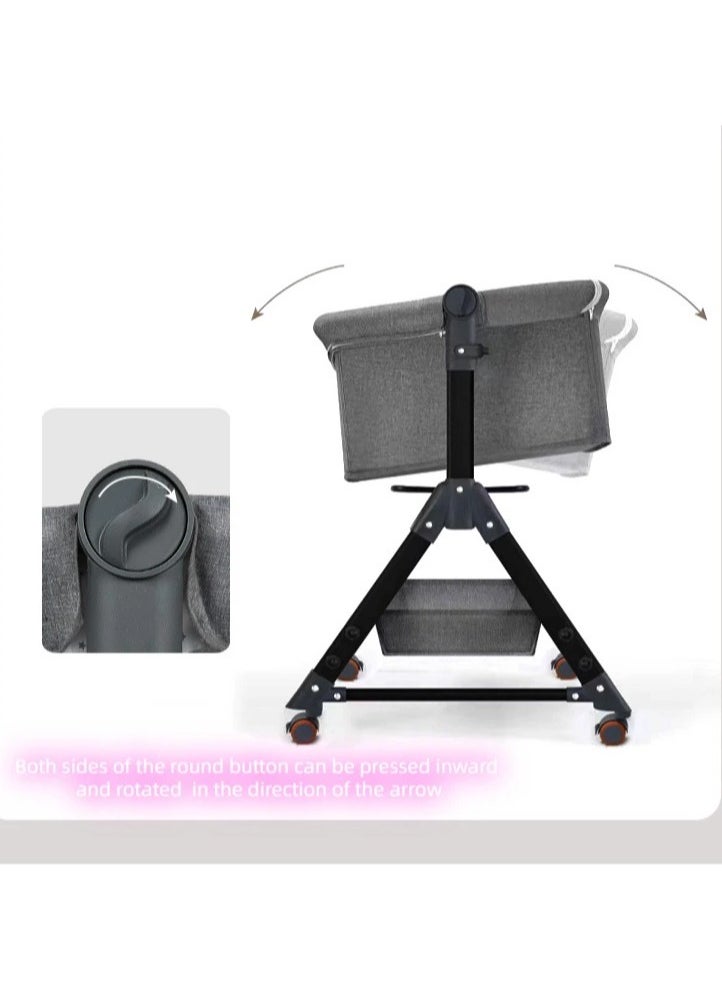 Generic مهد أطفال قابل للطي 4 في 1  - Image 2