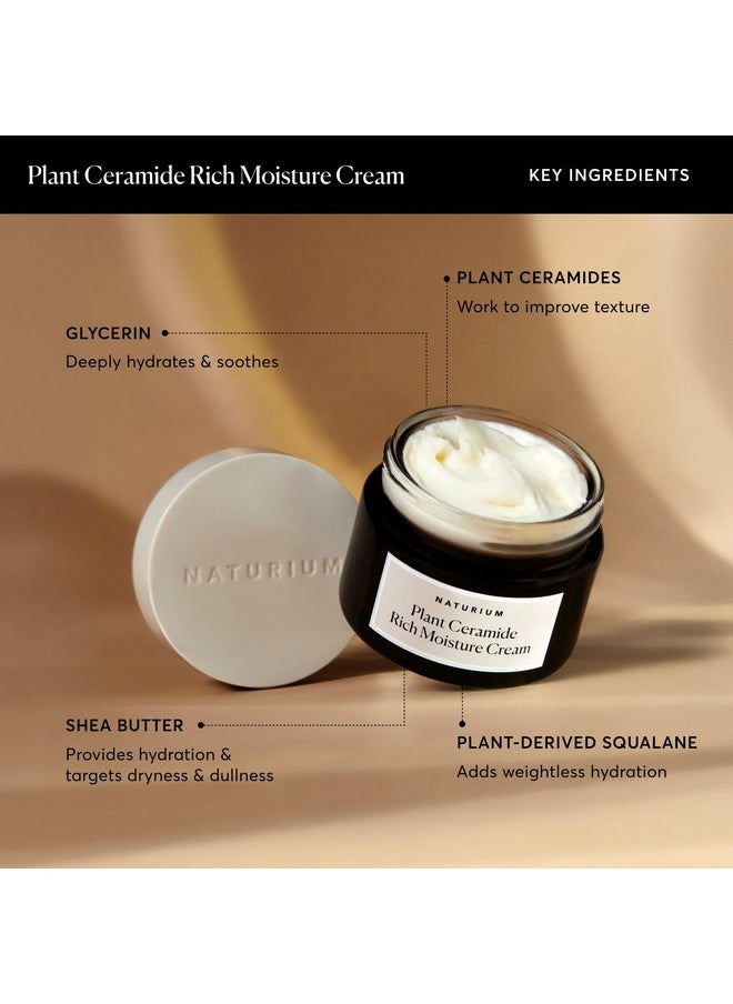 NATURIUM Naturium Plant Ceramide Rich Moisture Cream, Hydrating & Anti-Aging Skincare, 1.7 oz  - Image 4