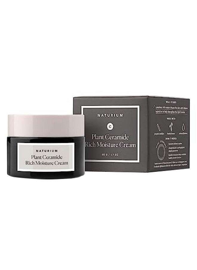 NATURIUM Naturium Plant Ceramide Rich Moisture Cream, Hydrating & Anti-Aging Skincare, 1.7 oz  - Image 1