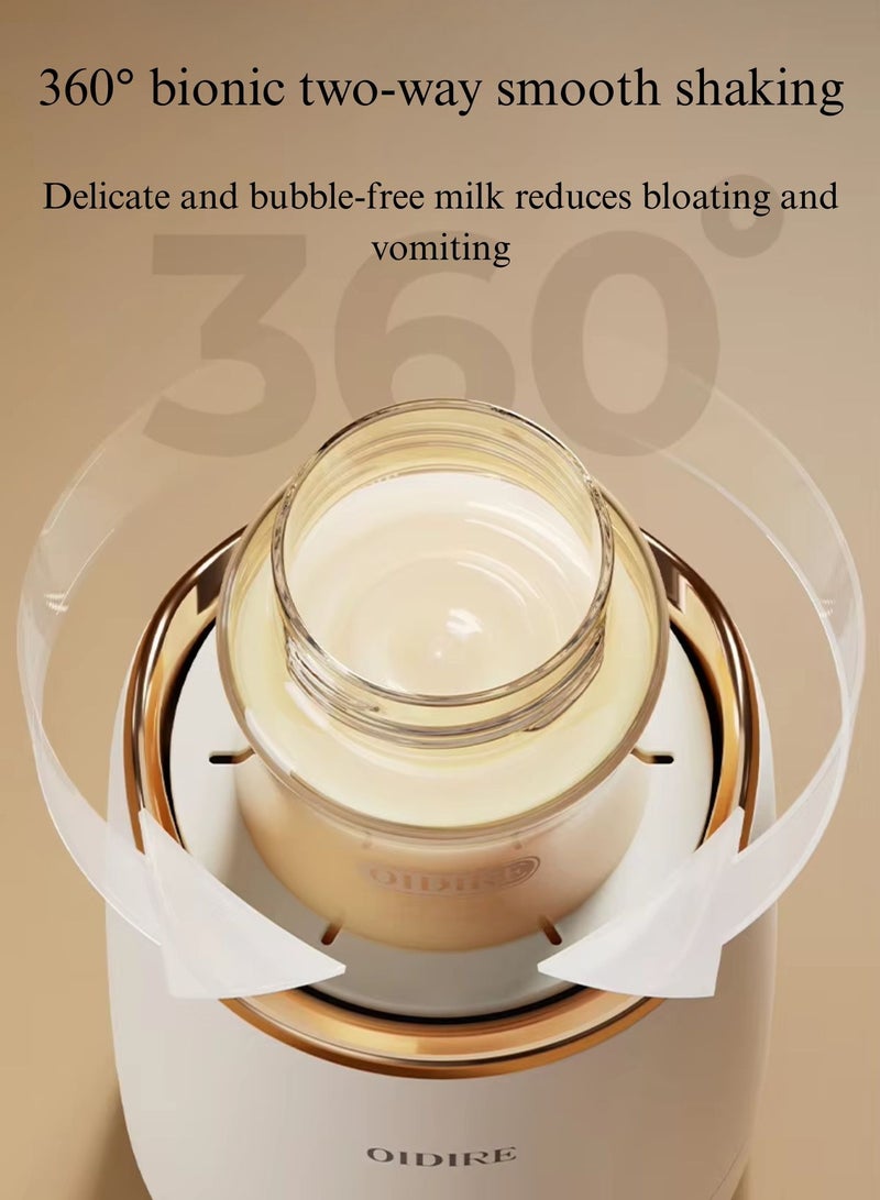 OIDIRE Portable Wireless Baby Milk Shaker for Reduced Bubbles, Automatic Milk Powder Mixer with 3 Mixing Modes - Image 2