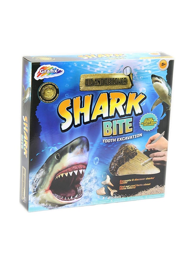 RMS Dig It Shark Tooth Excavation Kit – Kids Fossil Dig STEM Science Activity Toy, Discovery Play Set - Image 3