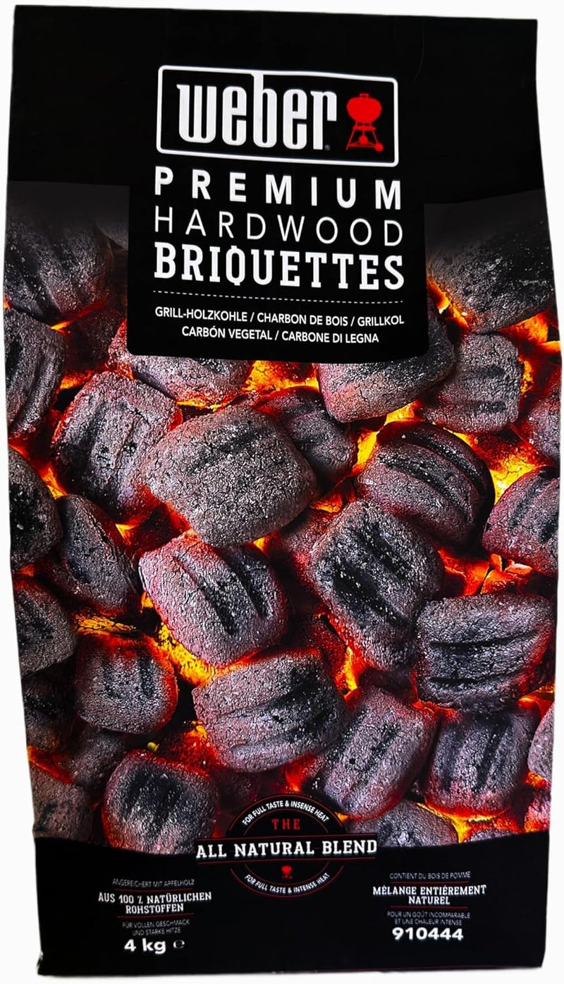 Weber Hardwood Charcoal Briquettes 4Kg, Black, 0x0x0 - Image 2