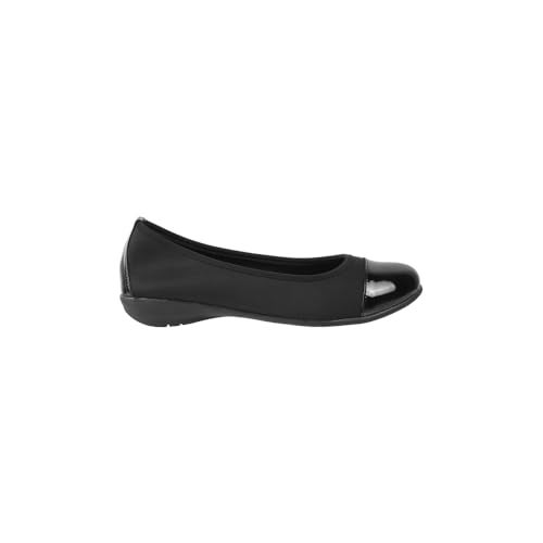 Mochi Women Black Casual Comfort Bellies UK/4 EU/37 (31-670) - Image 4