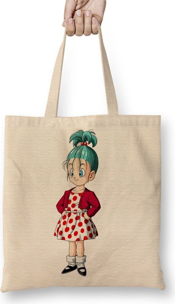 Baskı Dükkanı Print Shop Da Bra Do Dragon Ball Cloth Bag Long Handle