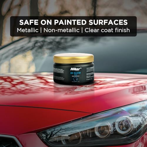 Hiker by Varroc Hi Glow Car Wax 250g | High Gloss Paste Wax for Cars | UV Protection, Dust & Pollution Shield | Safe for Paint, Plastic & Metal Surfaces - Image 5