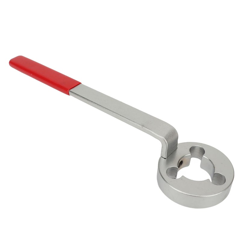Water Pump Pulley Locking Wrench Efficient 298mm Long Plastic Coated Handle Belt Pulley Spanner Remover - Image 4