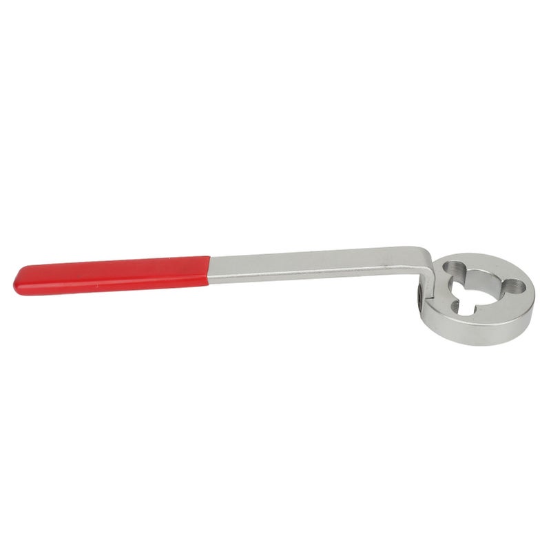 Water Pump Pulley Locking Wrench Efficient 298mm Long Plastic Coated Handle Belt Pulley Spanner Remover - Image 2