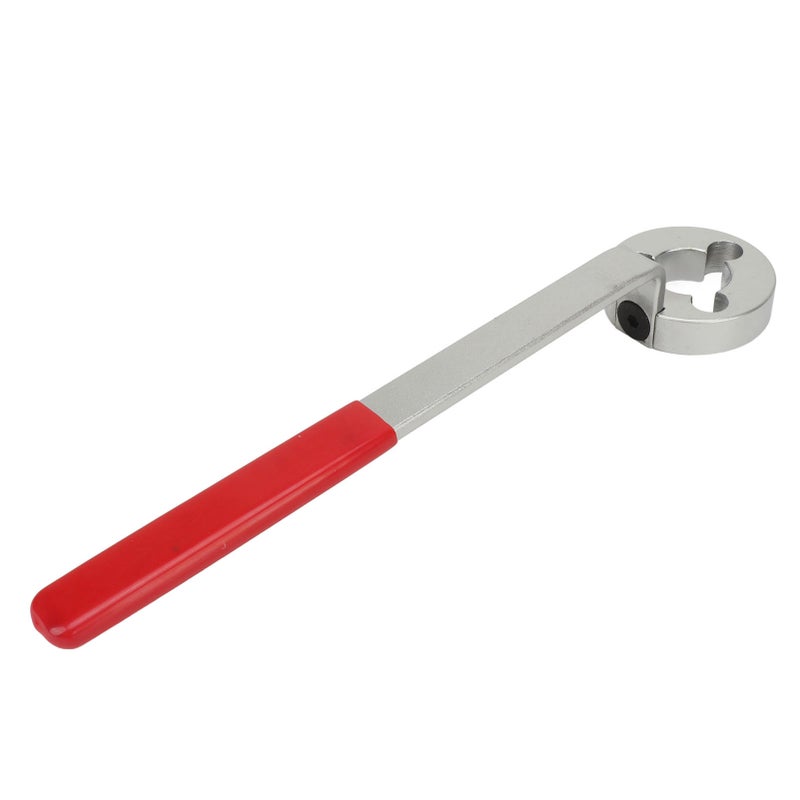 Water Pump Pulley Locking Wrench Efficient 298mm Long Plastic Coated Handle Belt Pulley Spanner Remover - Image 3