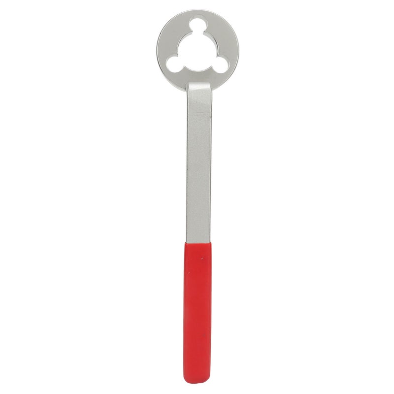 Water Pump Pulley Locking Wrench Efficient 298mm Long Plastic Coated Handle Belt Pulley Spanner Remover - Image 5