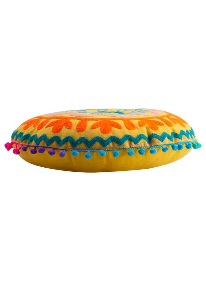AL SANIDI Comfortable multi-use Ground cushion, Yellow - Image 3