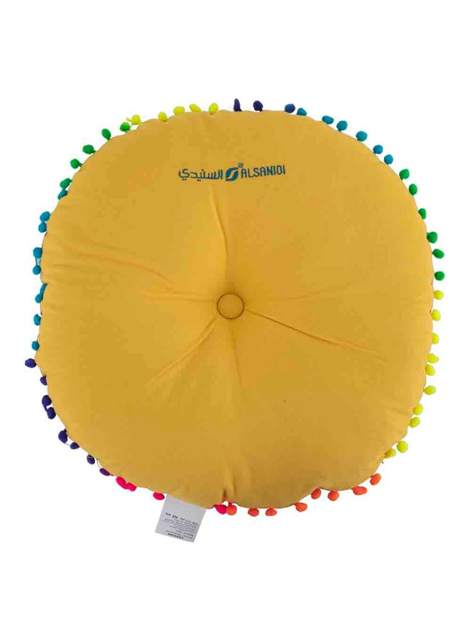 AL SANIDI Comfortable multi-use Ground cushion, Yellow - Image 4