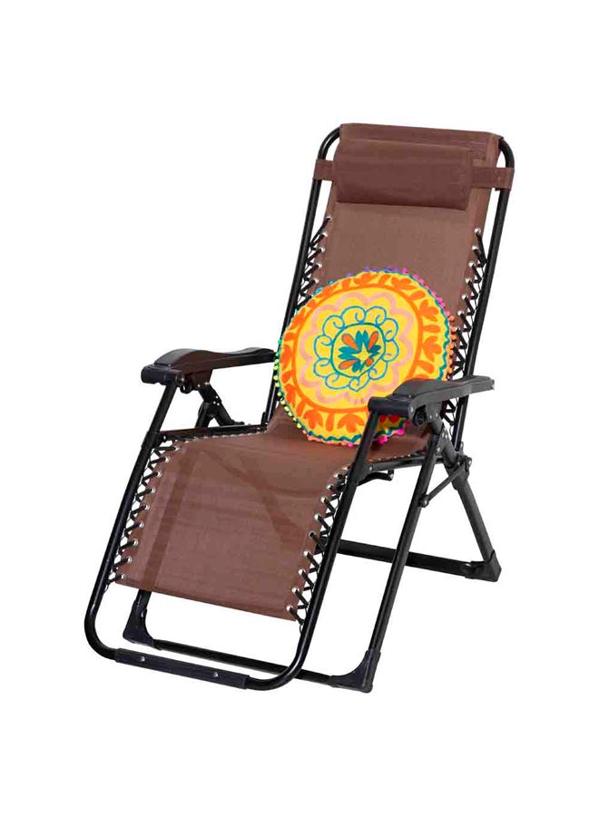 AL SANIDI Comfortable multi-use Ground cushion, Yellow - Image 5