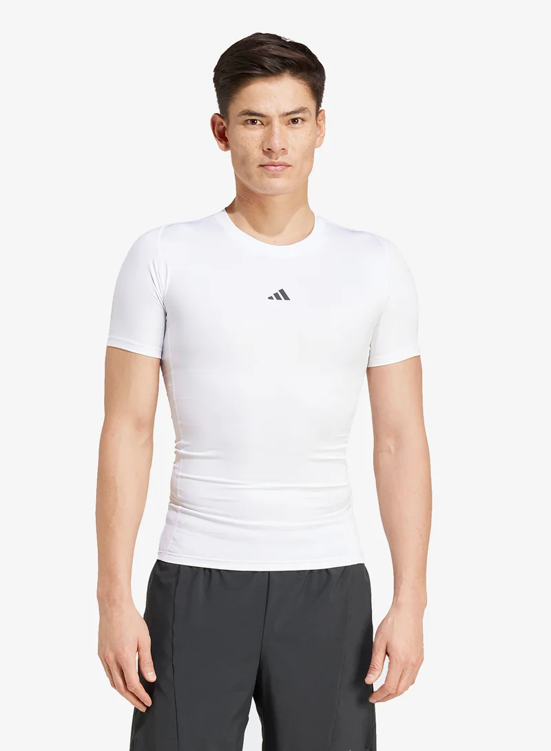 اديداس Techfit Compression Training T-Shirt