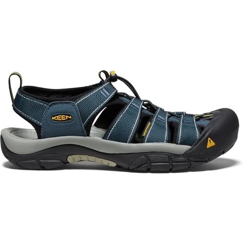 KEEN Men's Newport H2 Closed Toe Water Sandals, Navy/Medium Grey, 11.5 US - Image 2