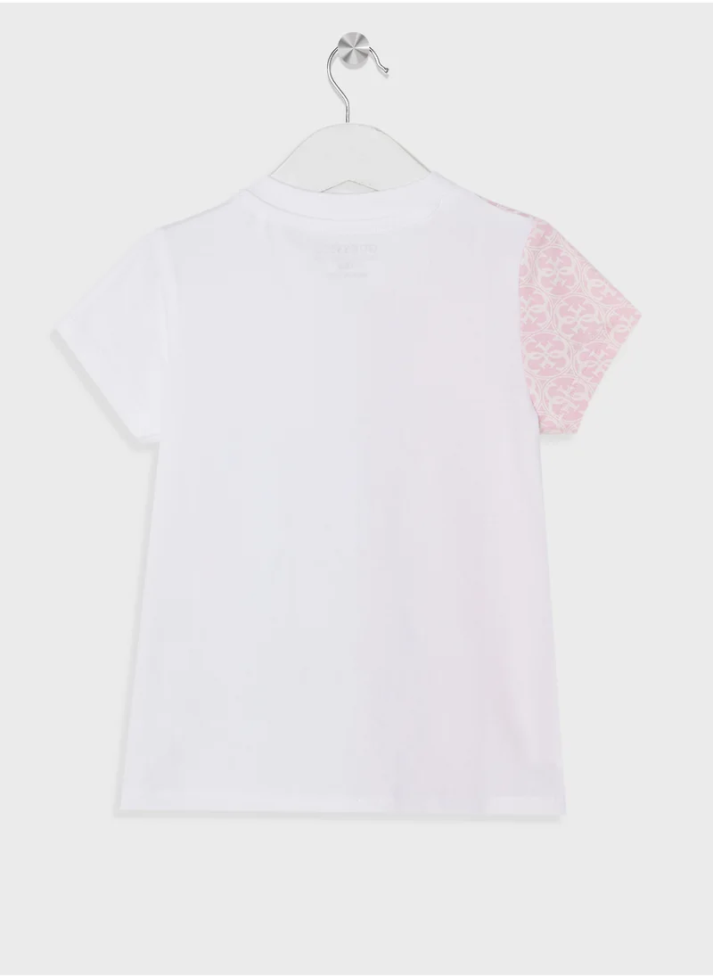 جس Kids Colourblock T-Shirt