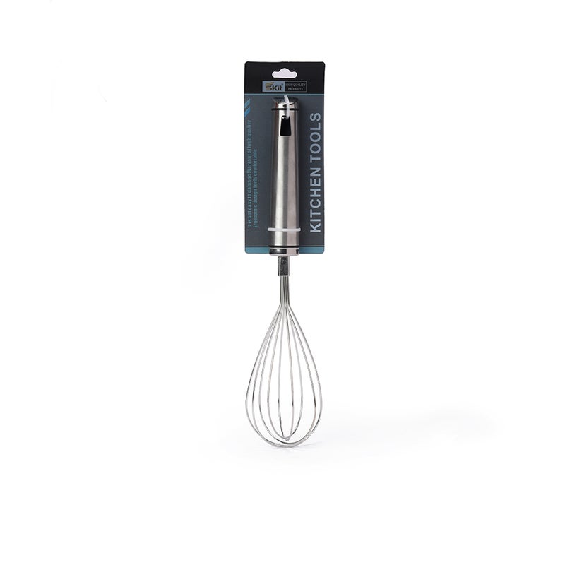Stainless Steel Balloon Whisk with Metal Handle, Large - Image 1