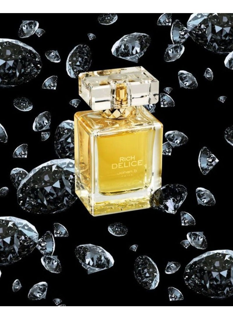 johan.b Rich Delice Perfume for Women - 85 ml  - Image 2