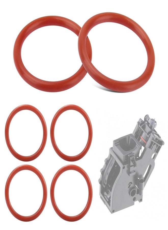 Hasanbar 996530059406 O-Ring Seal Compatible with Phillips Saeco Spidem Gaggia Coffee Espresso Machine, NM01.044 / ORM 0320-40 in S Repairs Leaks and Restores Coffee Machine to Optimal Performance - 6 Pack - Image 1