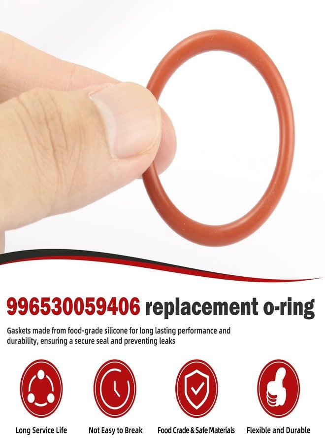 Hasanbar 996530059406 O-Ring Seal Compatible with Phillips Saeco Spidem Gaggia Coffee Espresso Machine, NM01.044 / ORM 0320-40 in S Repairs Leaks and Restores Coffee Machine to Optimal Performance - 6 Pack - Image 5