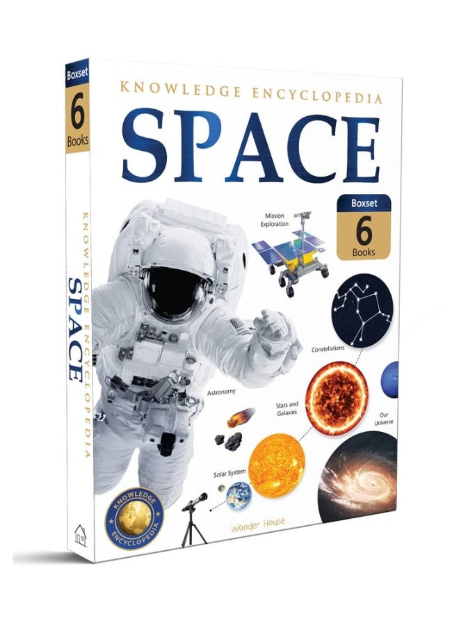 Space - Collection of 6 Books: Knowledge Encyclopedia For Children - Image 1