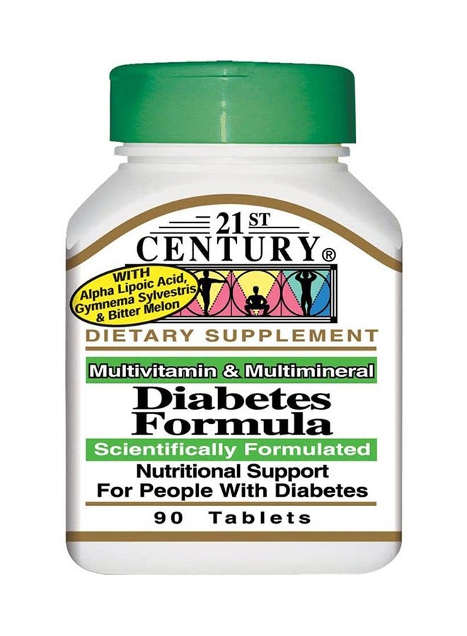 Diabetic Support Formula - 90 Tablets