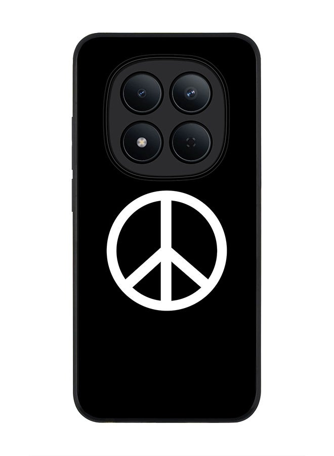 For Xiaomi Redmi Note 15 Pro 5G Case,Slim fit Camera Protection, Shockproof Thin Phone cover  - Peace Sign