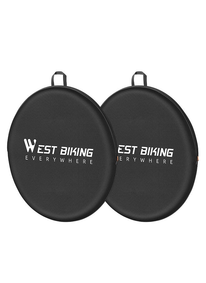 WEST BIKING Bike Wheel Bag MTB Road Bike Wheel Storage Bag Portable Storage Bag for 26-29in Bicycle Wheel Large Opening Bicycle Wheel Bag Cycle Accessory  - Image 3