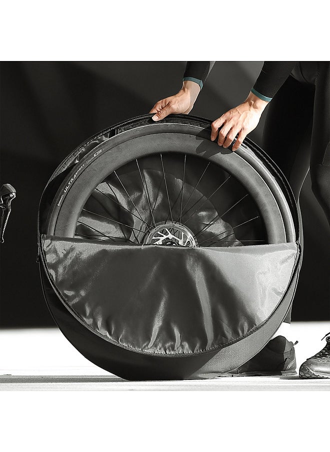WEST BIKING Bike Wheel Bag MTB Road Bike Wheel Storage Bag Portable Storage Bag for 26-29in Bicycle Wheel Large Opening Bicycle Wheel Bag Cycle Accessory  - Image 5